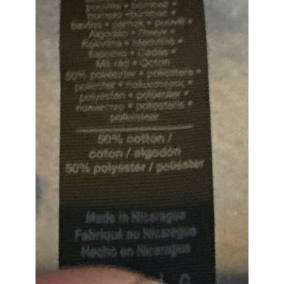 Gildan Heavy Blend Bow Embroidered Sweatshirt Light Blue G - Picture 4 of 4